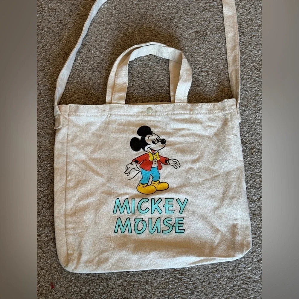Vintage Mickey Mouse Freak’s Store 2 Ways Sling / Tote Bag